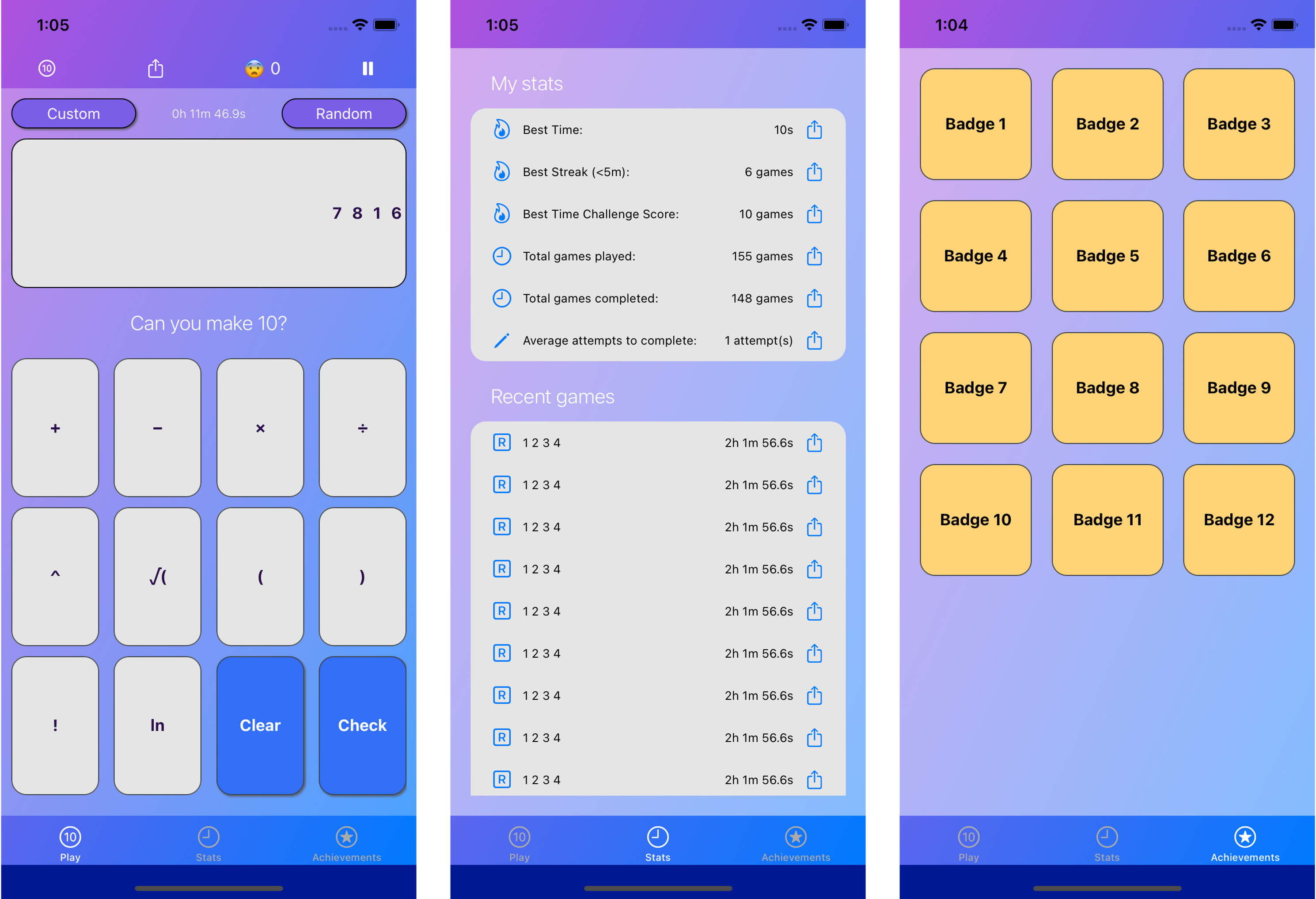 Make Ten app